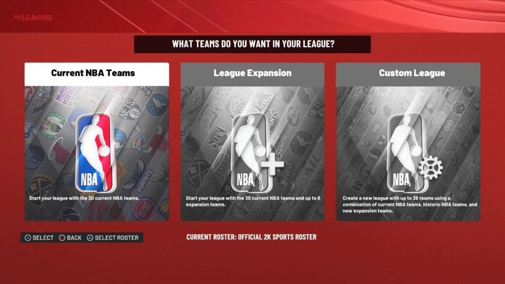 NBA 2K22 Current Teams