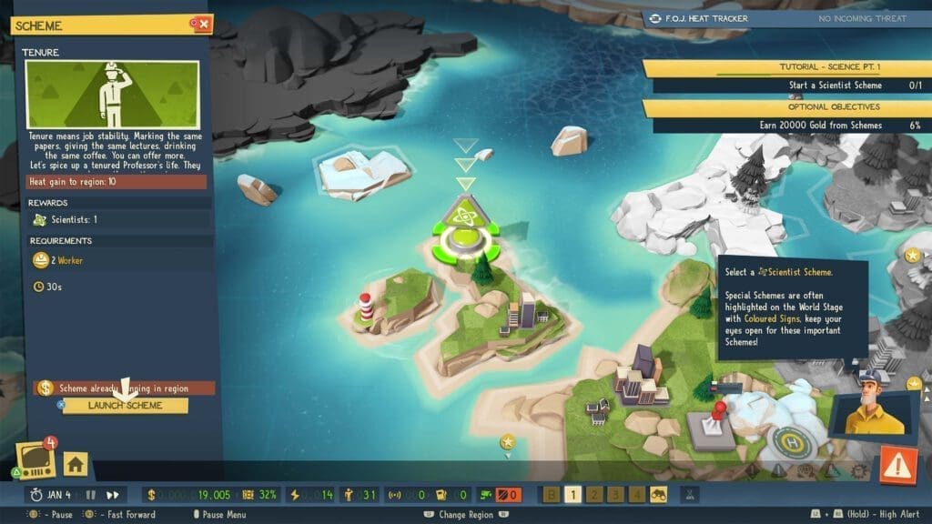Evil Genius 2 World Map
