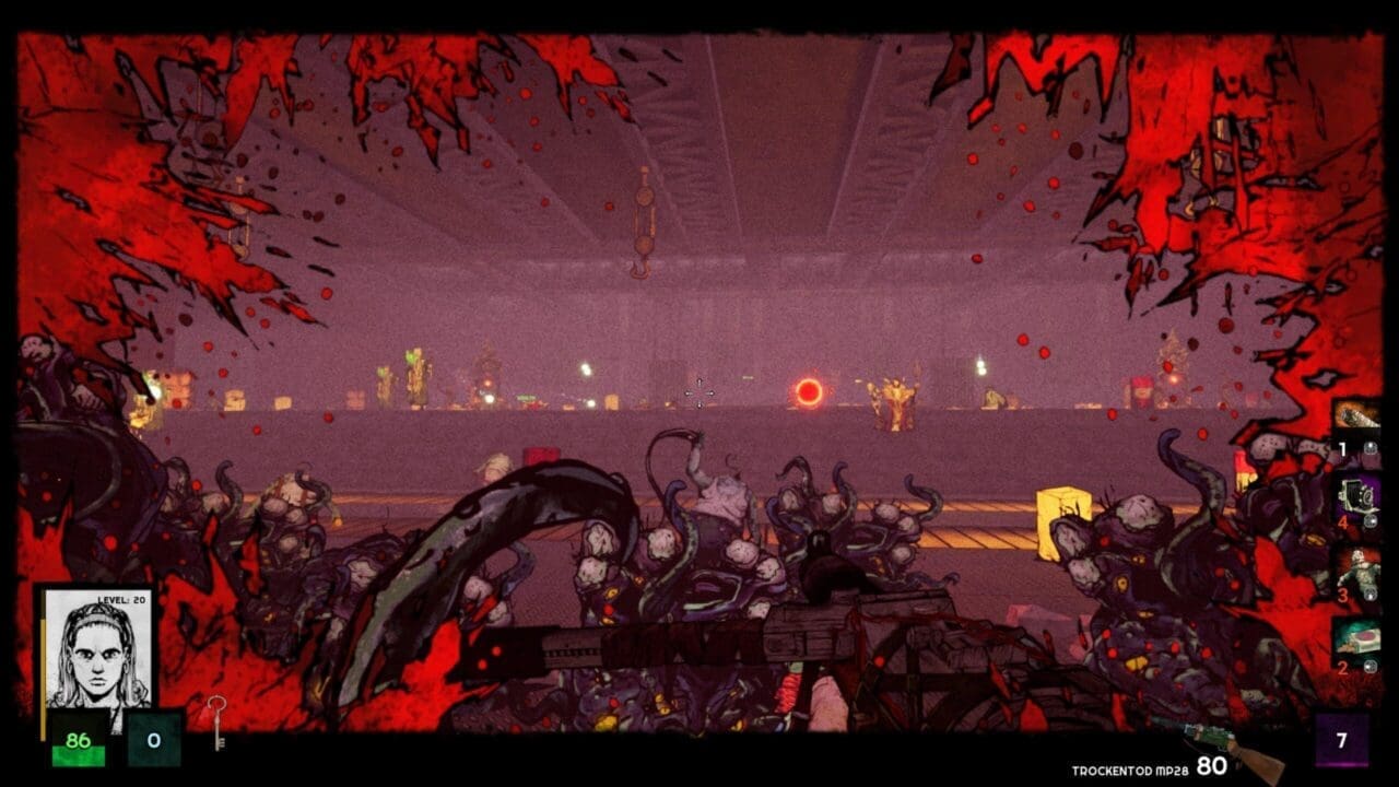 Just a flesh wound! A rather unforgiving section of the game