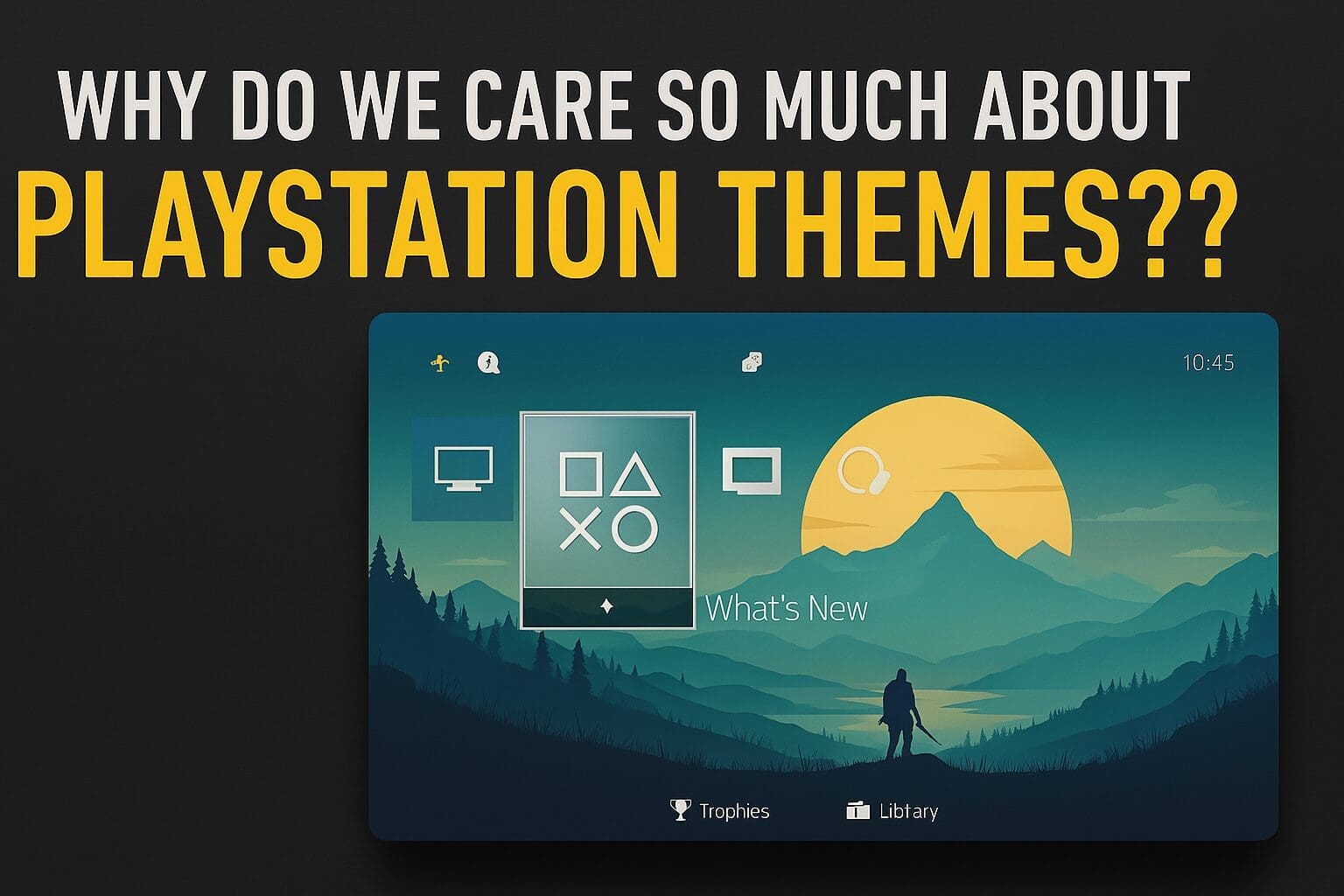Why Do We Care So Much About PlayStation Themes?